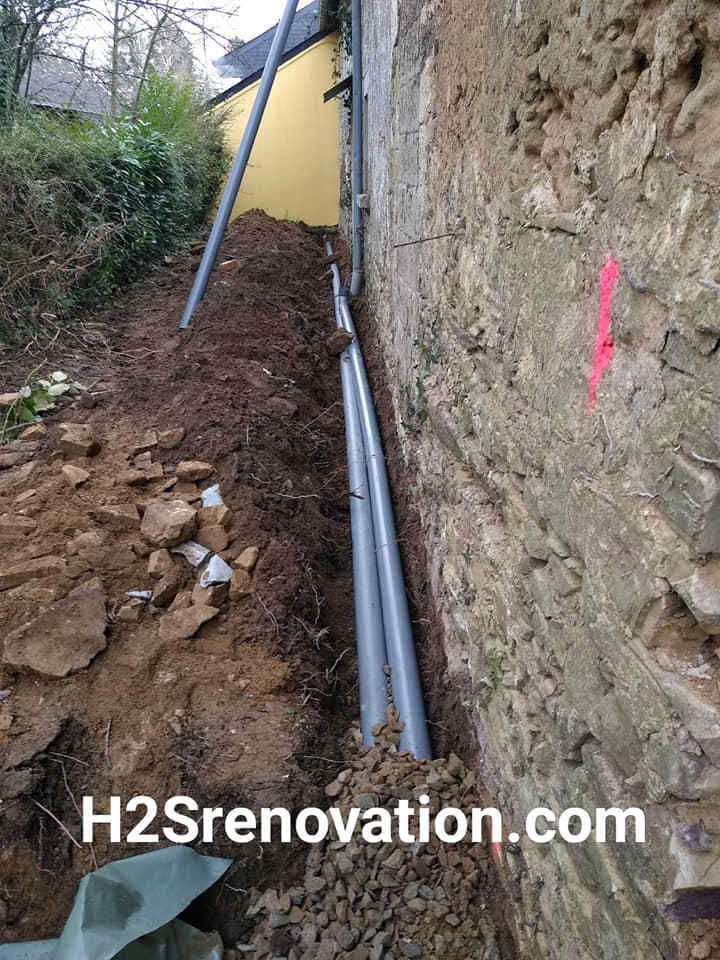 H2S RENOVATION Macon Traditionnel Vitre Canalisation 5